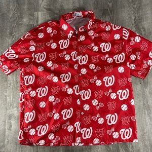 Washington Nationals Hawaiian Shirt